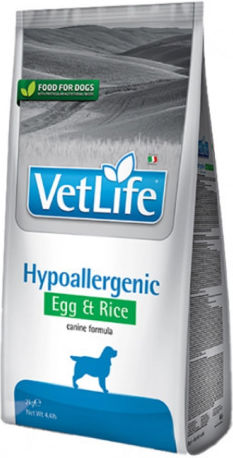 Farmina Vet Life Hypoallergenic 12kg Dry Food for Dogs Diet with Rice