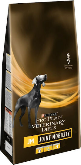 Pro Plan Veterinary Diets JM Joint Mobility 12kg Ξηρά Τροφή Σκύλων με Ρύζι και Σολομό