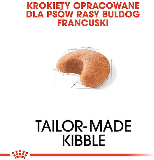 Royal Canin French Bulldog Adult 9kg Hrană Uscată pentru Câini Adulţi de Rase Mici cu Păsări de curte