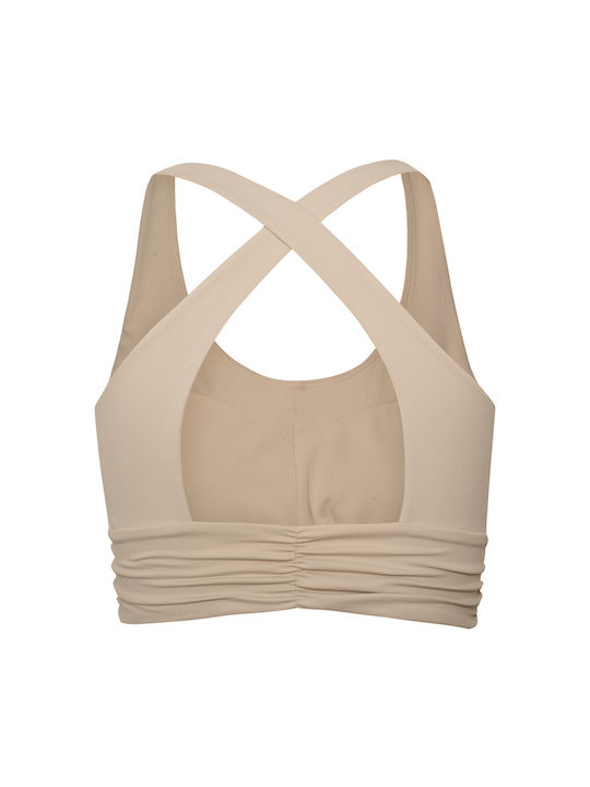 Damen Sport-BH Beiges
