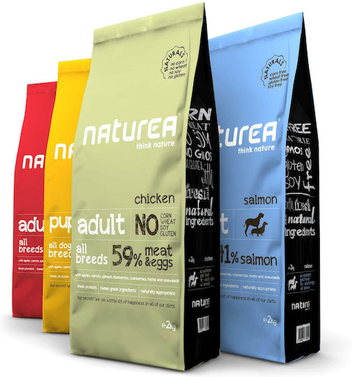 Naturea Naturals Terra 2kg Trockenfutter ohne Gluten für erwachsene Hunde mit Huhn
