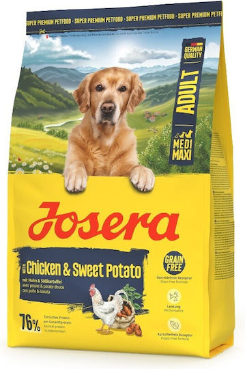 Josera 3kg Trockenfutter für erwachsene Hunde großer Rassen mit Huhn und Kartoffeln