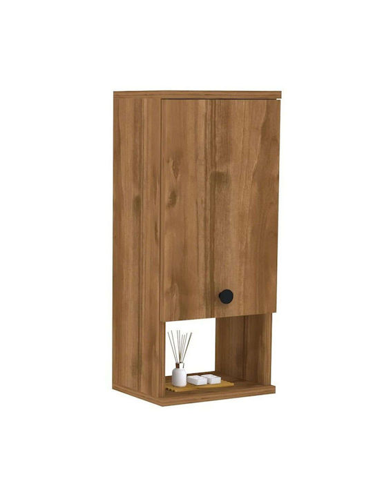 Ντουλάπι Τοίχου Mis Walnut 30x21.8x71εκ.