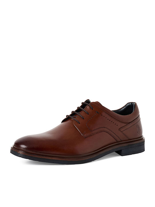 Leather Men's Dress Shoes Tabac Brown