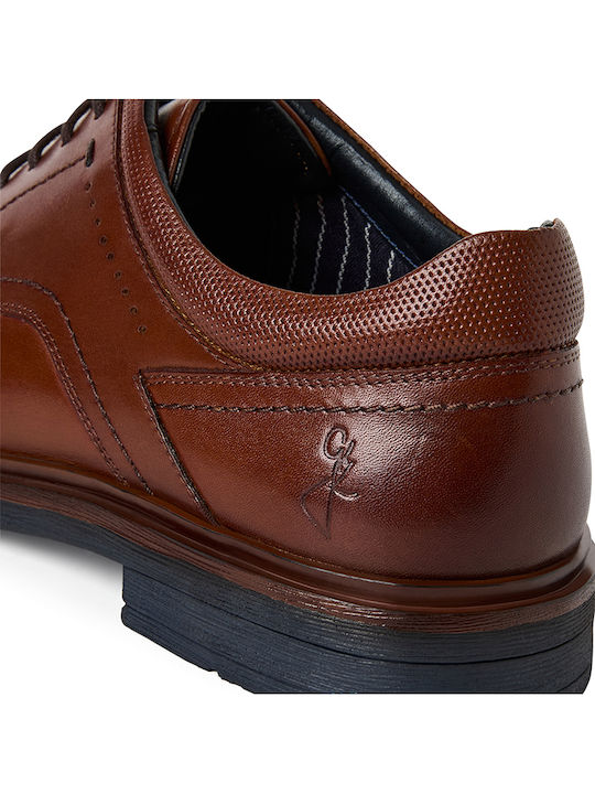 Leather Men's Dress Shoes Tabac Brown