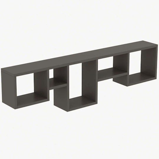 Shelf Wall Amanos 120x17x32cm Anthracite Shelf Wall Amanos 120x17x32cm Anthracite