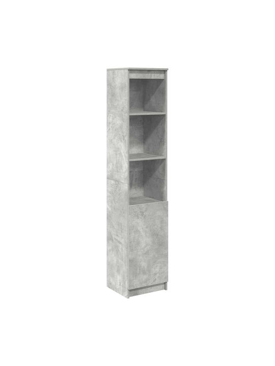 Bibliotecă Gri 37.5x35x180 cm
