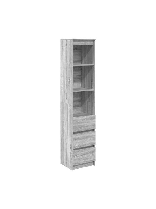 Bibliothek Grau Sonoma 37.5x35x180cm