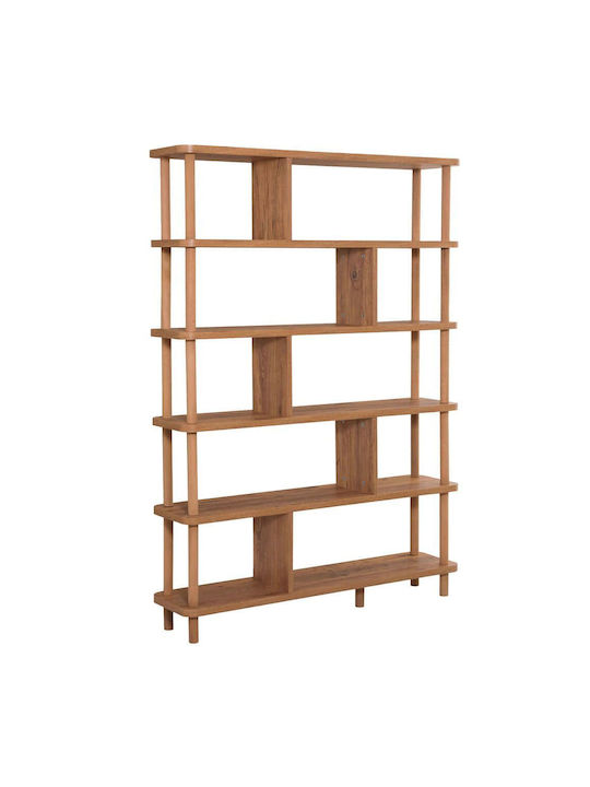 Βιβλιοθήκη Meta Pine 120x28x168.5εκ.