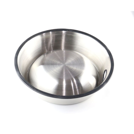 Animal Stainless Steel Bowl Food & Water for Dog & Cat 300ml in Silver Color
