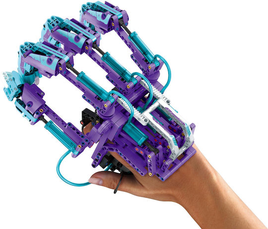 IM Master Cuburi de Construit IM.MASTER Mână Bionică Mecanică pentru 6+ Ani 484 Bucăți