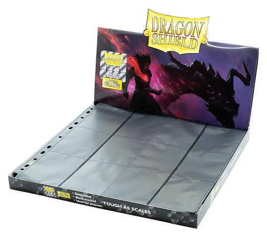 Dragon Shield Pagini De Card Non-Glare 24-Buzunare Pagini De Card 12-Buzunare Dimensiune Standard 50 Buc