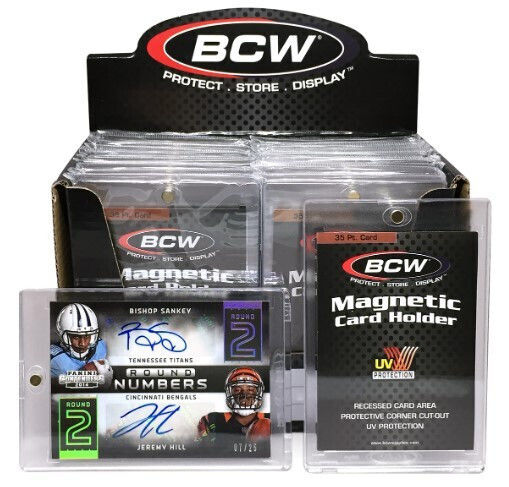 BCW Magnetic Toploader Стандартен Размер 35pt Златен