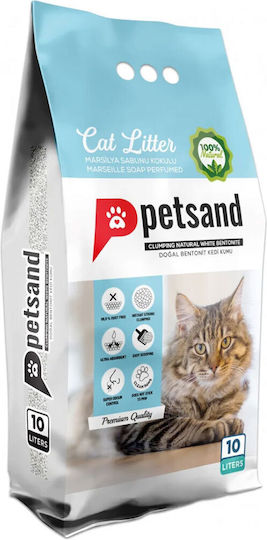 Petsand Пясък за котки с аромат на диня 20л Естествен
