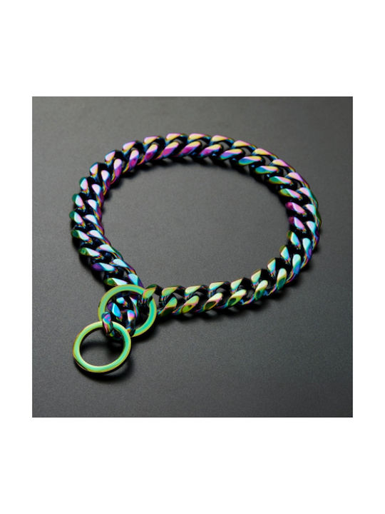 Animal Dog Choker Chain in Silver color 61cm
