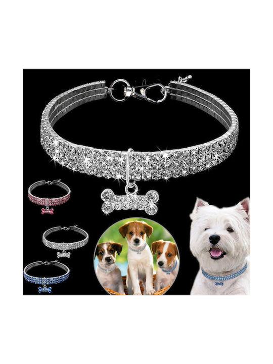 Animal Hundehalsband in Silber Farbe 20 - 25cm Animal Hundehalsband in Silber Farbe 20 - 25cm