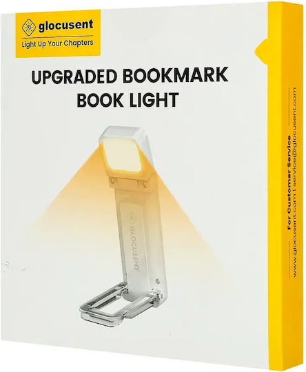 Buchlampen LED mit Klemme Weiß