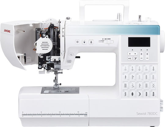 Janome Mașină de Cusut Profesională 780dc Albă