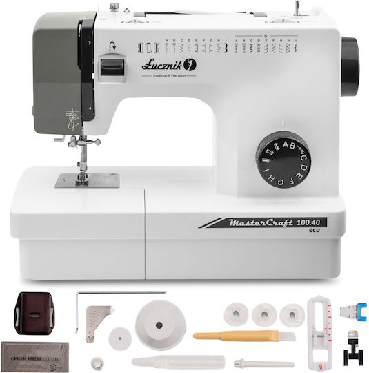 Lucznik Professionelle Nähmaschine Master Craft 100.40 Weiße