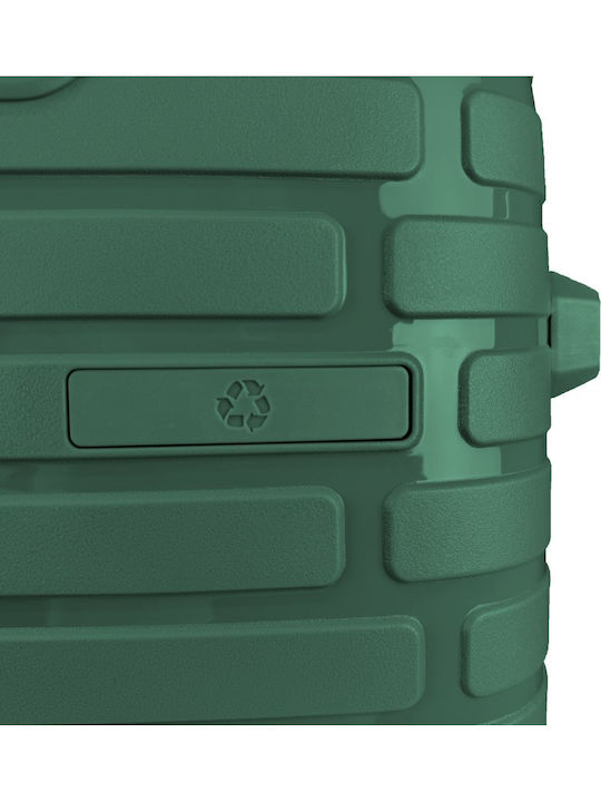 Bg Berlin Μεγάλη Βαλίτσα Ταξιδίου Dark Green με 4 Ρόδες Ύψους 76εκ.