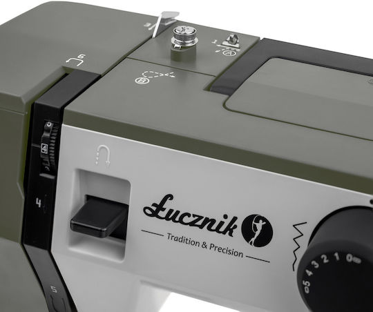 Lucznik Konventionelle Nähmaschine Master Craft 100.60 Weiße