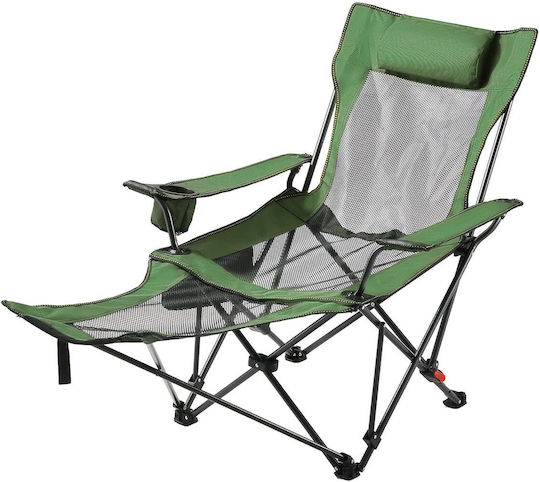 Vevor Strandstühle Liegestuhl - Sessel Für Kinder Grüne 166x55x40cm
