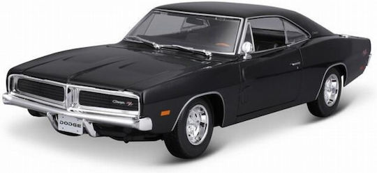 Maisto Dodge Charger R/T '69 Modeling Figure Car Black in Scale 1:18