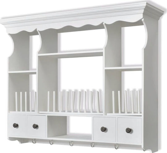 Shelf Wall 90.5x22.5x70.3cm White Shelf Wall 90.5x22.5x70.3cm White