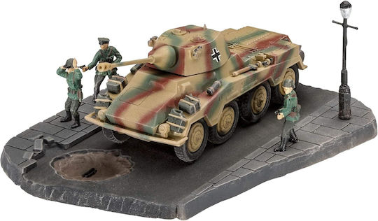 Revell Sd.Kfz. 234/2 Puma Modeling Figure Tank 69 Pieces in Scale 1:76