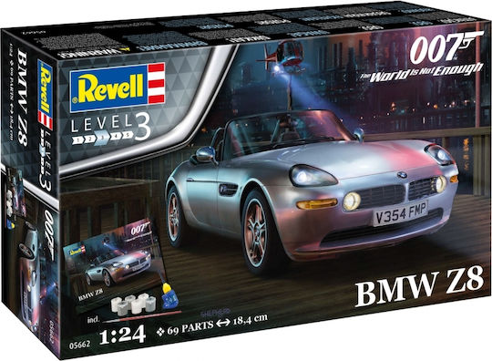 Revell BMW James Bond Modeling Figure Car 70 Pieces in Scale 1:24 1.8cm.