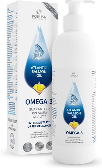 Pokusa Atlantic Salmon Oil for Dogs and Cats 100ml for General Health
