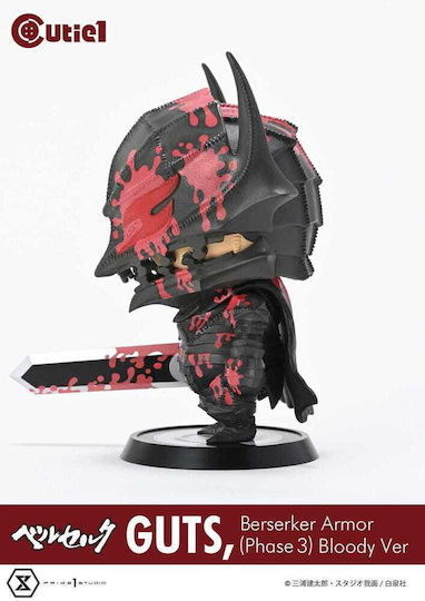 Berserk Cutie1 PVC Figur Guts Berserker Rüstung Phase 3 Blutige Version 12 cm