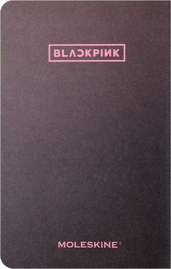 Moleskine Σετ 4 Σημειωματάρια με Λευκές Σελίδες με Στυλοθήκη BLACKPINK