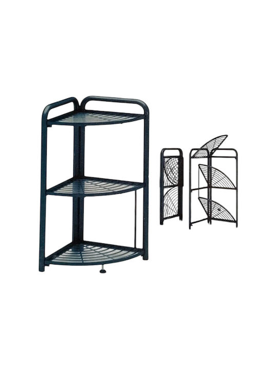 Corner Bookcase Brown 85x51x35cm