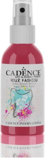 Cadence Σπρέι Χειροτεχνίας Κόκκινο για Ύφασμα 100ml