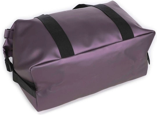 Rains Hilo Weekend Bag Small W3 Σακ Βουαγιάζ Μωβ Υφασμάτινο