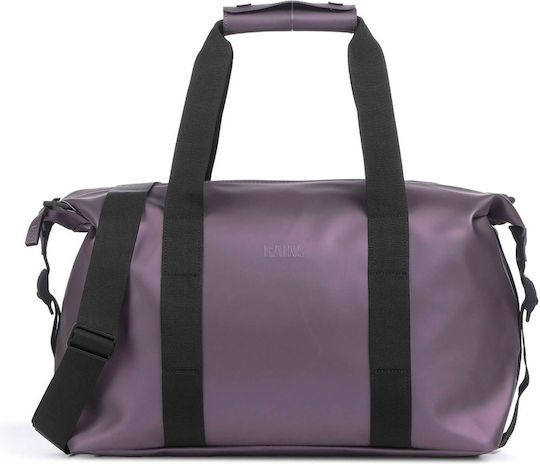 Rains Hilo Weekend Bag Small W3 Σακ Βουαγιάζ Μωβ Υφασμάτινο