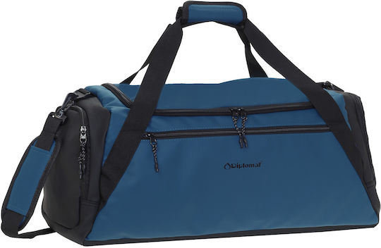 Diplomat Sak Voyage 33lt Blue Fabric M55xW24xH26cm