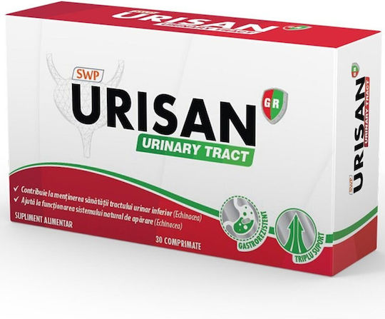 Sun Wave Pharma Urisan Tract Urinar Supliment pentru Întărirea Sistemului Imunitar 30 Comprimate