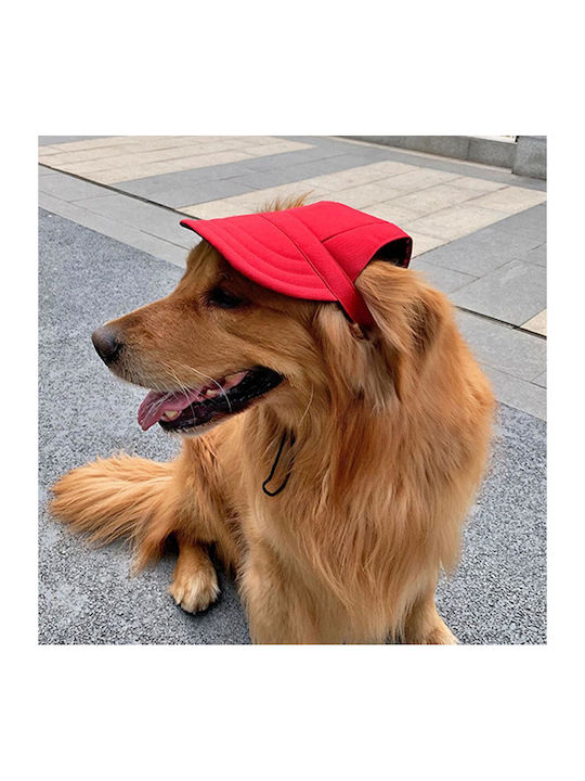 Animal Red Dog Hat 34cm