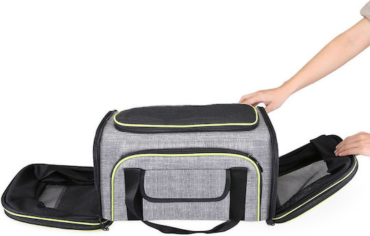 Animal Dog Carrying Gray Handbag for 10kg Pets