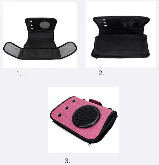 Animal Dog/Cat Carrying Pink Handbag for 6kg Pets L43xW29xH24cm