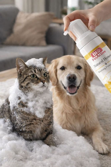 Bio Petactive Natural Honey Σαμπουάν Σκύλου 200ml