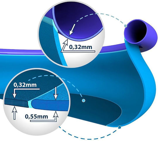 Intex Easy Set Round Swimming Pool PVC 5621L Inflatable 366x76cm Blue with Accessories