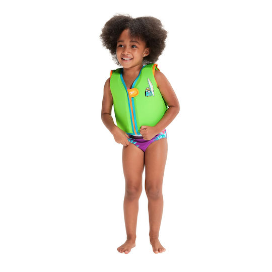 Speedo Kids' Life Jacket Green Penguin