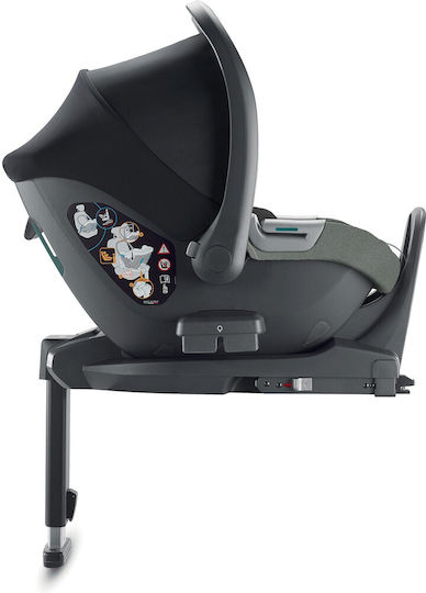 Inglesina Aptica XT Darwin Baby Car Seat Igloo Grey 0-13 kg