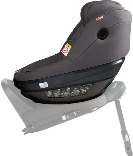 BeSafe Beyond² Детско Столче за Кола с Isofix Dark Grey Melange