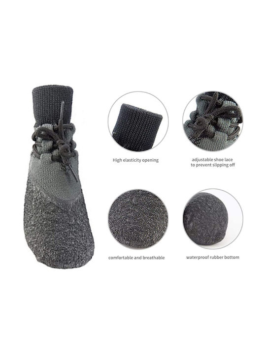 Animal Shoes Dog in Gray Color