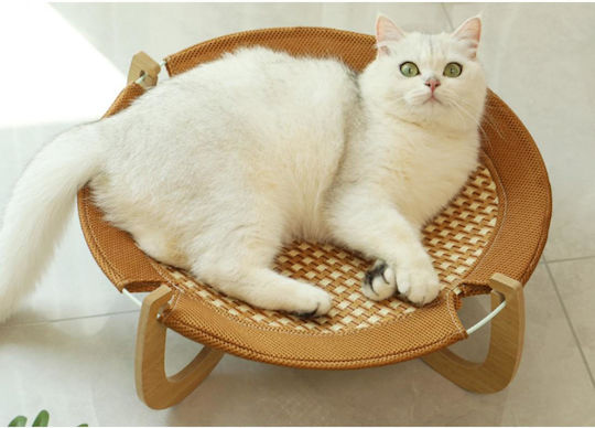 Animal Bed Cat Brown 46cmx46cm