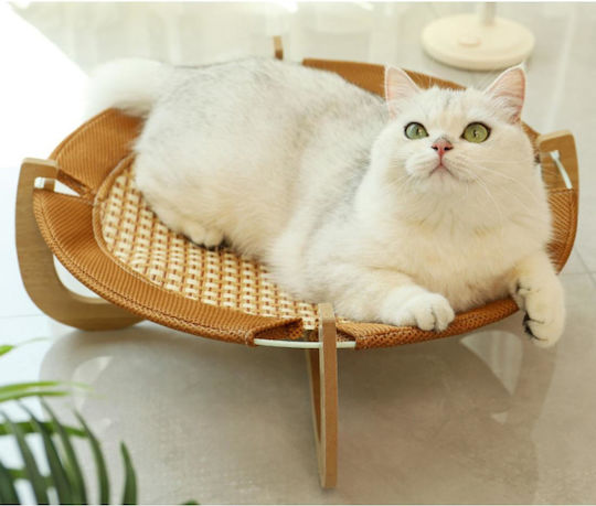Animal Bed Cat Brown 46cmx46cm